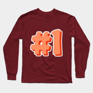 Numbers 1 Long Sleeve T-Shirt